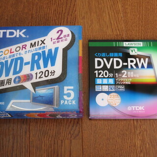 TDK DVD-RW 新品未開封　５パック＋１