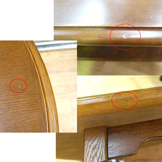 飛騨産業 センターテーブル 穂高 キツツキマーク 幅1220×奥行570×高さ450mm