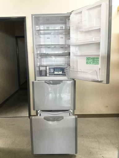 美品！日立 HITACHI 冷凍冷蔵庫 真空チルド R-S30CMV 2012年製 302L メタリックグレー