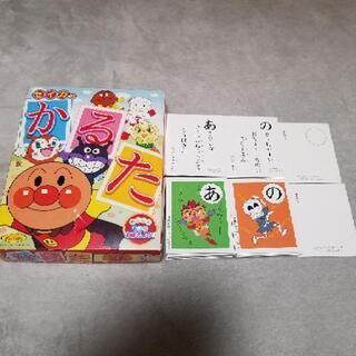 アンパンマン　かるた&もこもこパンケーキ屋さん(中古)のセット