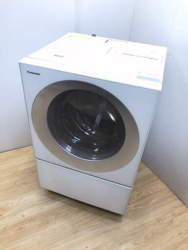 ドラム式洗濯機　パナソニック　NA-VG710L　キューブル　2017年製　幅60センチ