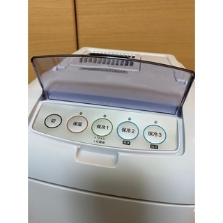 ジャンク2電源式ポータブル電子適温ボックスD-CUBELグレーHR-DB07GY