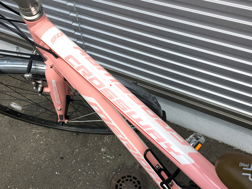 美車!!メリダ クロスウェイ 50 TFS 50 クロスバイク ピンク 3×7 21