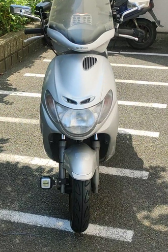 アドレス110 CF11A 初期ロット ドラレコ搭載