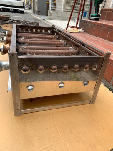 処分特価！引取り限定！銅板たこ焼き器 販売 18穴×4連 某有名 