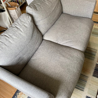 ニトリの2人がけソファ Jun 下北沢のソファ 2人掛けソファ の中古あげます 譲ります ジモティーで不用品の処分