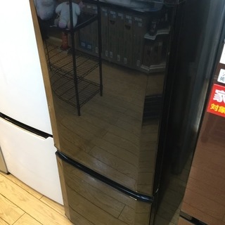 安心1年保証付 MITSUBISHI 2ﾄﾞｱ冷蔵庫 MR-P15C-B 2018年製 【ﾄﾚﾌｧｸ