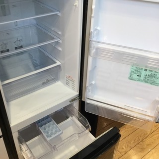 安心1年保証付 MITSUBISHI 2ﾄﾞｱ冷蔵庫 MR-P15C-B 2018年製 【ﾄﾚﾌｧｸ