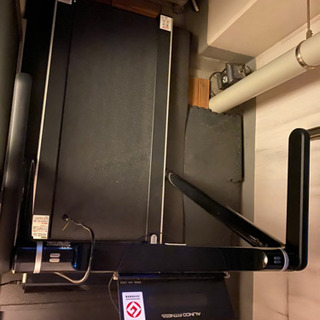 ALINCO(アルインコ) NEWスタイルジョグ 省スペース 薄型 ランニングマシン 時速1-12km 歩数・心拍計 組立不要 プログラム付き 負荷軽減クッション LED表示メーター タブレットトレー付き 【アルミシルバー】 AFR1519