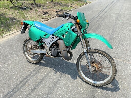 カワサキ KDX125SR 2スト レストアベース 部品取りに