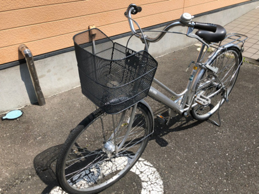 【防犯登録解除済】《お値下げ可能》ママチャリ内装3段ギア 27インチ 自転車