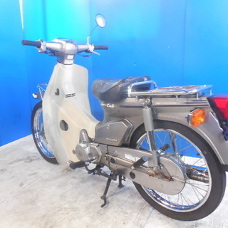 HONDA スーパーカブ90Eカスタム 銀 セル付き 3速 期間限定値下げサマーセール 諸経費０円 始動確認済み自賠責保険加入で乗れます即納車有り