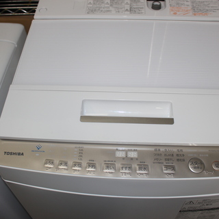 東芝 TOSHIBA 洗濯機 8kg 18年製 AW-BK8D7...