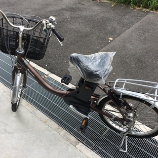 地域限定送料無料　ビビ　LU　12AH　軽量モデル　茶　神戸市　電動自転車 地域限定送料無料 パナソニック ビビ 20インチ 新基準 小径車
