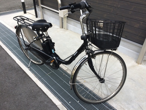 地域限定 パナソニック ビビ DX 新基準 子供乗せ 16AH 黒 アシスタ