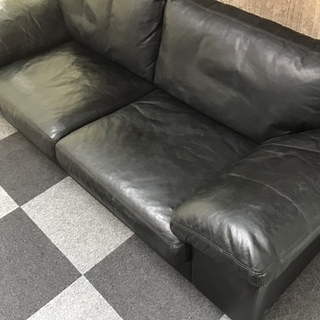 ４５万購入☆ACTUSアクタス最高級レザーソファ２人掛けカッシーナB&B