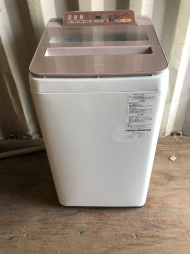 0805-110 Panasonic洗濯機　NA-FA70H5 2017年 7kg