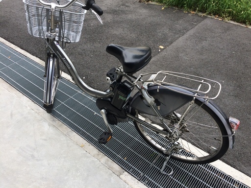 地域限定送料無料　アシスタ　子供乗せ　8,7AH　緑系　神戸市　電動自転車 地域限定送料無料 アシスタ 子供乗せ 8，7AH 緑系 神戸市 電動自転車