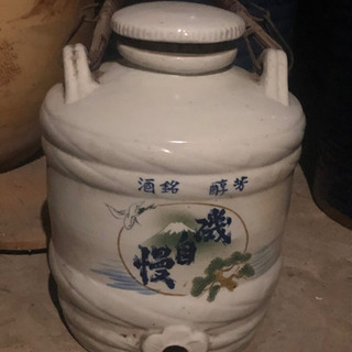 酒樽　陶器(小)②