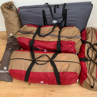 スノーピーク　リビングシェル・アメニティドーム ・タープセット