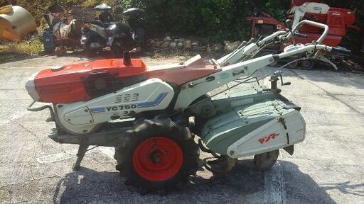 ヤンマー耕運機 YC 750 実働 ‼ ディーゼルエンジン 7馬力 ❢❢ ヤンマー耕運機 YC 750 実働 ‼ ディーゼルエンジン 7馬力 ❢❢