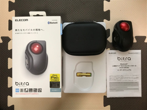 M-MT2BRSBK Bluetooth モバイルトラックボール