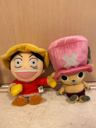 One Piece ルフィとチョッパーぬいぐるみ Att 倉敷のおもちゃの中古あげます 譲ります ジモティーで不用品の処分