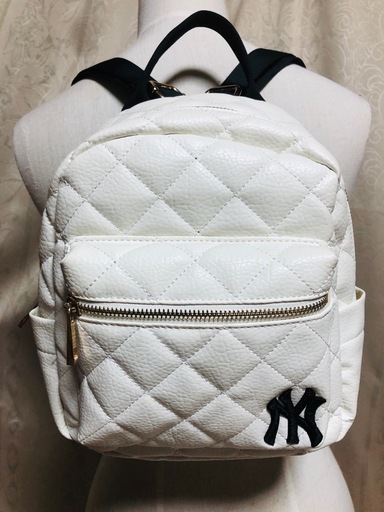 Nyキルティングミニリュック メジャーリーグベースボール ニューヨークヤンキース どんぐりんこ 函館のバッグ リュック サック の中古あげます 譲ります ジモティーで不用品の処分