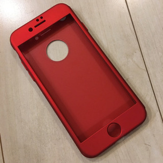 iPhone7用ケース　まるでprodut RED