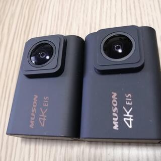 美品 アクションカメラ Muson Pro3 ２台セット※ １台難あり