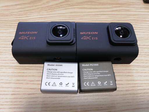 美品 アクションカメラ Muson Pro3 ２台セット １台難あり ふぇりー 大阪のカメラ その他 の中古あげます 譲ります ジモティーで不用品の処分