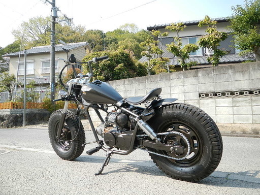 個性派のあなたに ボバーカスタムのjazz 当店オリジナル世界に1台 Gullwing 御着のバイクの中古 あげます 譲ります ジモティーで不用品の処分
