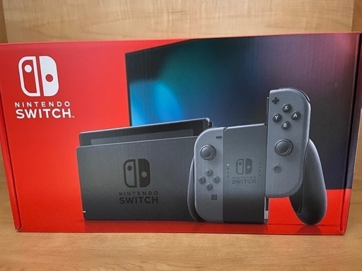 新品　任天堂　スイッチ　グレー　国内正規品　保証あり②