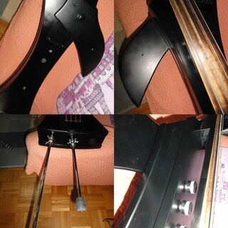 ■アール&ベル UPRIGHT E.BASS （専用ケース付） ▼￥15000値下げしました！