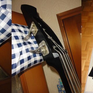 ■アール&ベル UPRIGHT E.BASS （専用ケース付） ▼￥15000値下げしました！