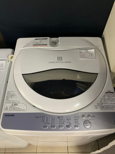 東芝 AW-5G6 5kg 洗濯機 2018年製