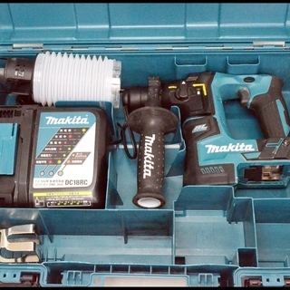 中古 マキタ 17mm 18V用 充電式ハンマドリル HR171D 本体+充電器+