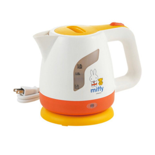 ミッフィー miffy 電気ケトル 0.8L