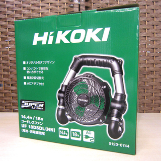 未使用 日立 HiKOKI コードレスファン 14.4V/18V...