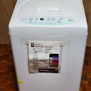 激安 高年式 2017年 美品 ダイウ DW-S60AM 6.0kg全自動洗濯機 DAEWOO 2019年迄販売