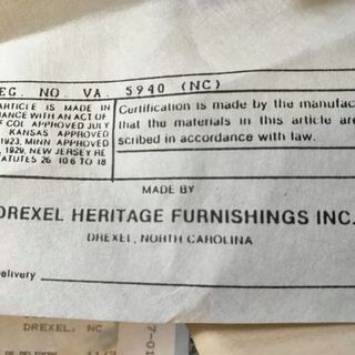 【リサイクルストアスターズ城西店】 直接引取大歓迎！！　アメリカンヴィンテージ　drexel heritage　ドレクセルヘリテイジ　ダイニングセット