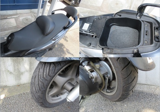 埼玉川口発！ヤマハ マジェスティ125FI ガンメタ 整備済車両！自賠