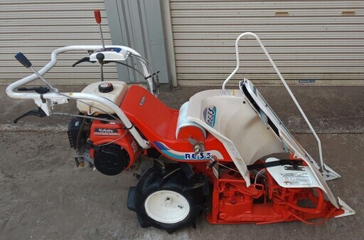 鹿児島発　クボタ　一条刈りガソリンエンジンバインダーRE35 鹿児島発 クボタ 一条刈りガソリンエンジンバインダーRE35