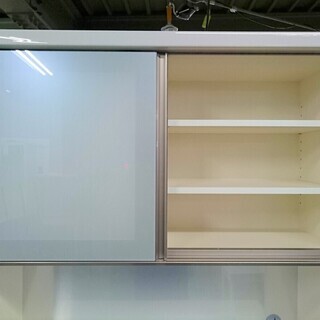 R1691) パモウナ キッチンボード JZA-1000R LR0609 2017年製! 食器棚 店頭取引大歓迎♪