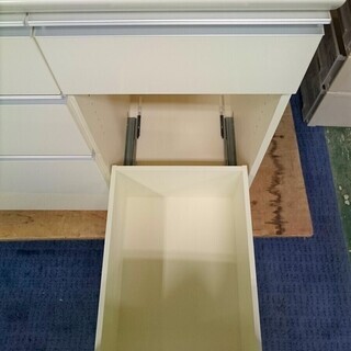 R1691) パモウナ キッチンボード JZA-1000R LR0609 2017年製! 食器棚 店頭取引大歓迎♪