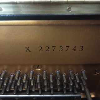 【交渉中】ヤマハ　アップライトピアノUX　動作品　専用椅子付き　