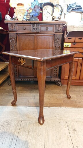 karimoku/カリモク□高級□ナラ/楢材モダンスタイルサイドテーブル