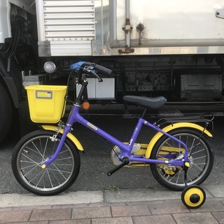 新古品　ブリヂストン　子供用自転車　16インチ　TOYLAND　未使用　補助輪付き