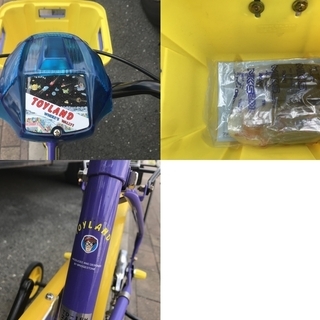 新古品　ブリヂストン　子供用自転車　16インチ　TOYLAND　未使用　補助輪付き
