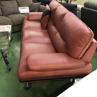 ニトリ　３人掛本革ソファ　ロゾ 